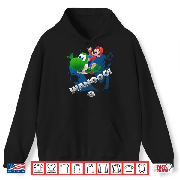 Hoodie The Super Mario Galaxy Movie Wahoo Star Ride Journey Shirt