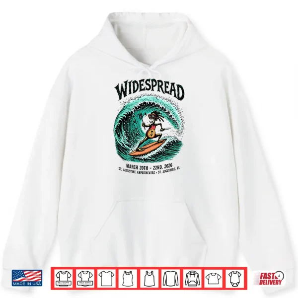 Hoodie Widespread March 20th 22nd 2026 St Augustine Amphitheatre Shirt