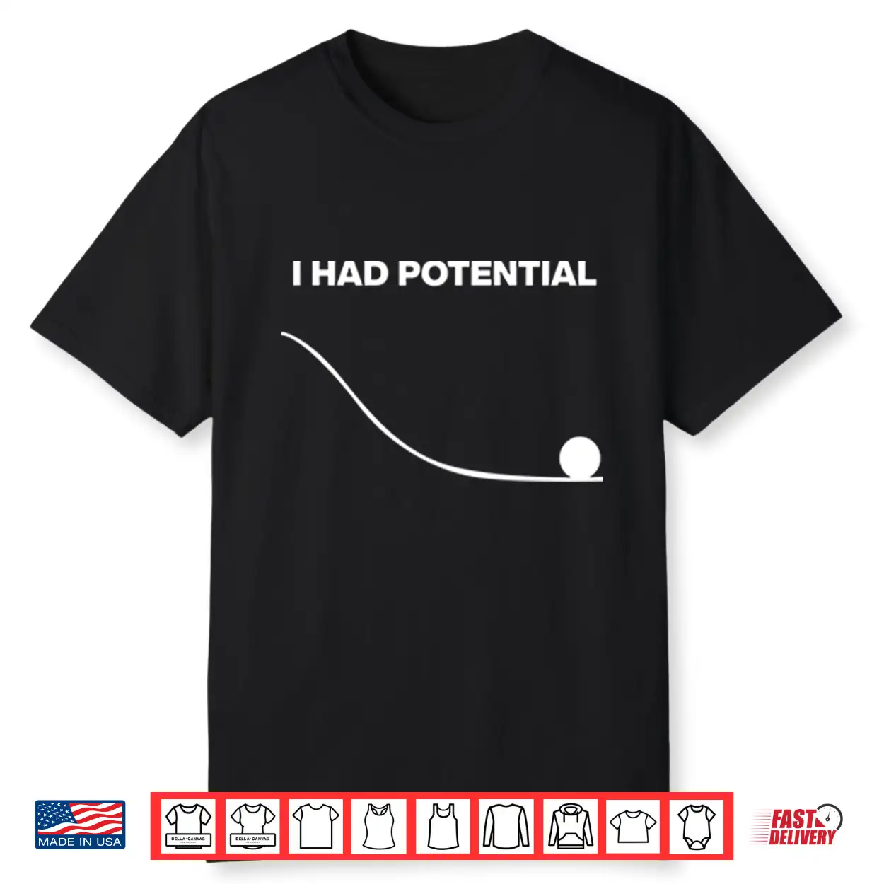 I Had Potential Shirt I Had Potential Shirt