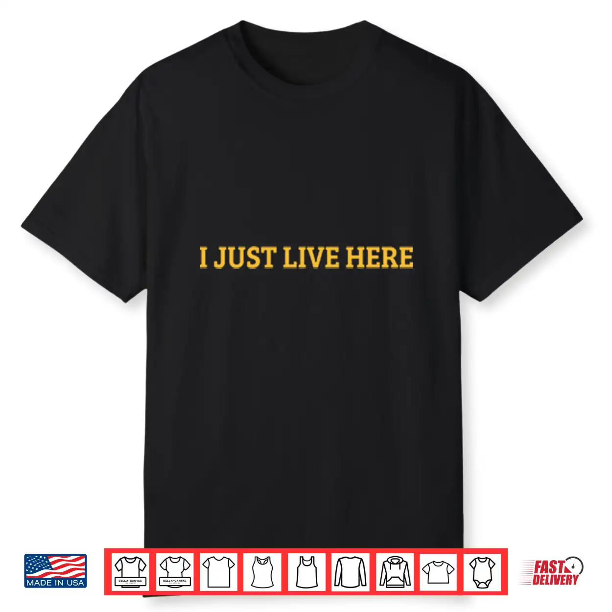 I Just Live Here Michigan Shirt I Just Live Here Michigan Shirt