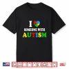 I Love Someone With Autism Awareness Professional Graphic Shirt