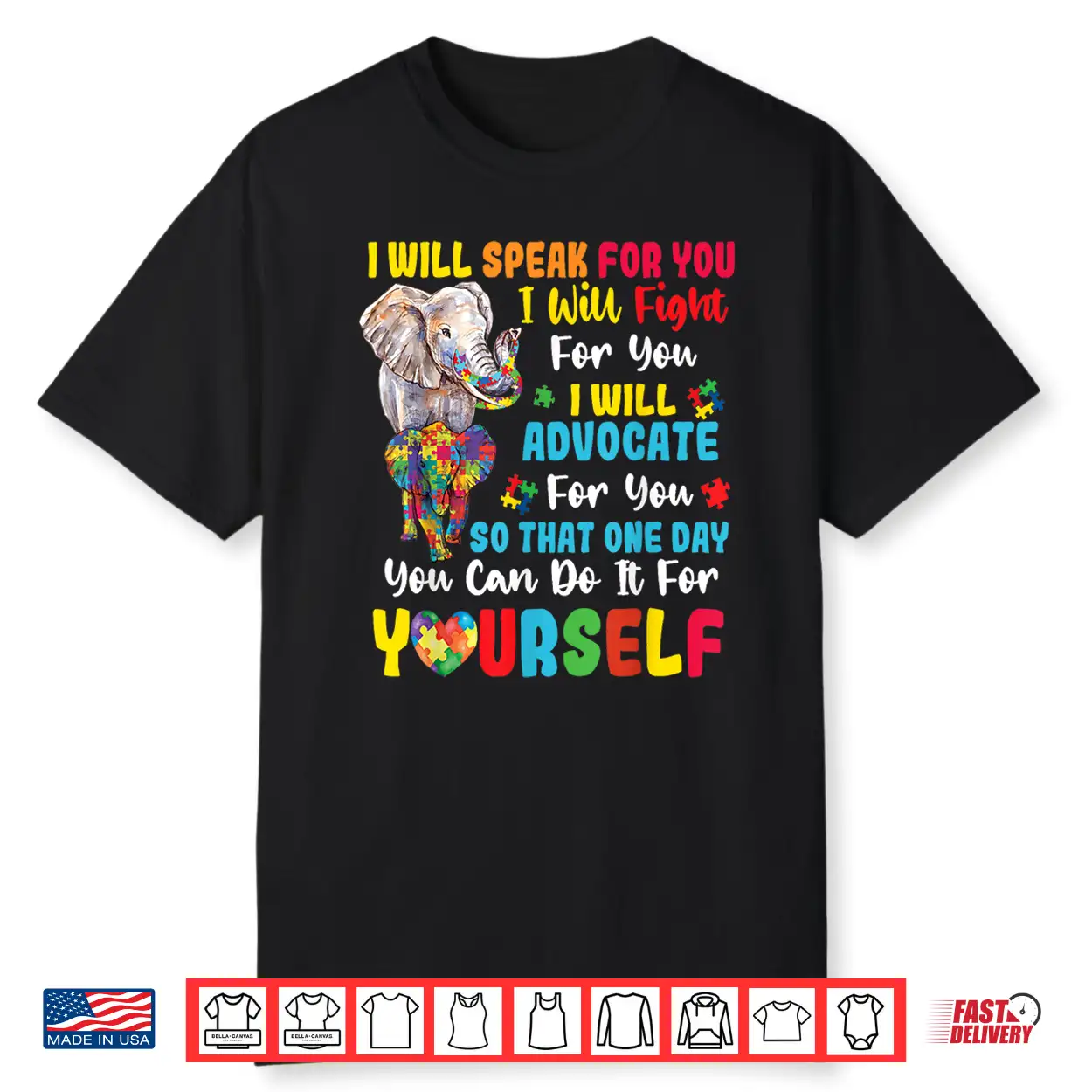 I Will Speak For You Autism Awareness Professional Support Shirt I Will Speak For You Autism Awareness Professional Support Shirt