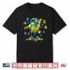 Ice Cream Drip Autism Awareness Baseball Kids Modern Shirt