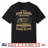 I’M A Ham Radio Grandpa Hobbyist Operator Vintage Radio Love Shirt