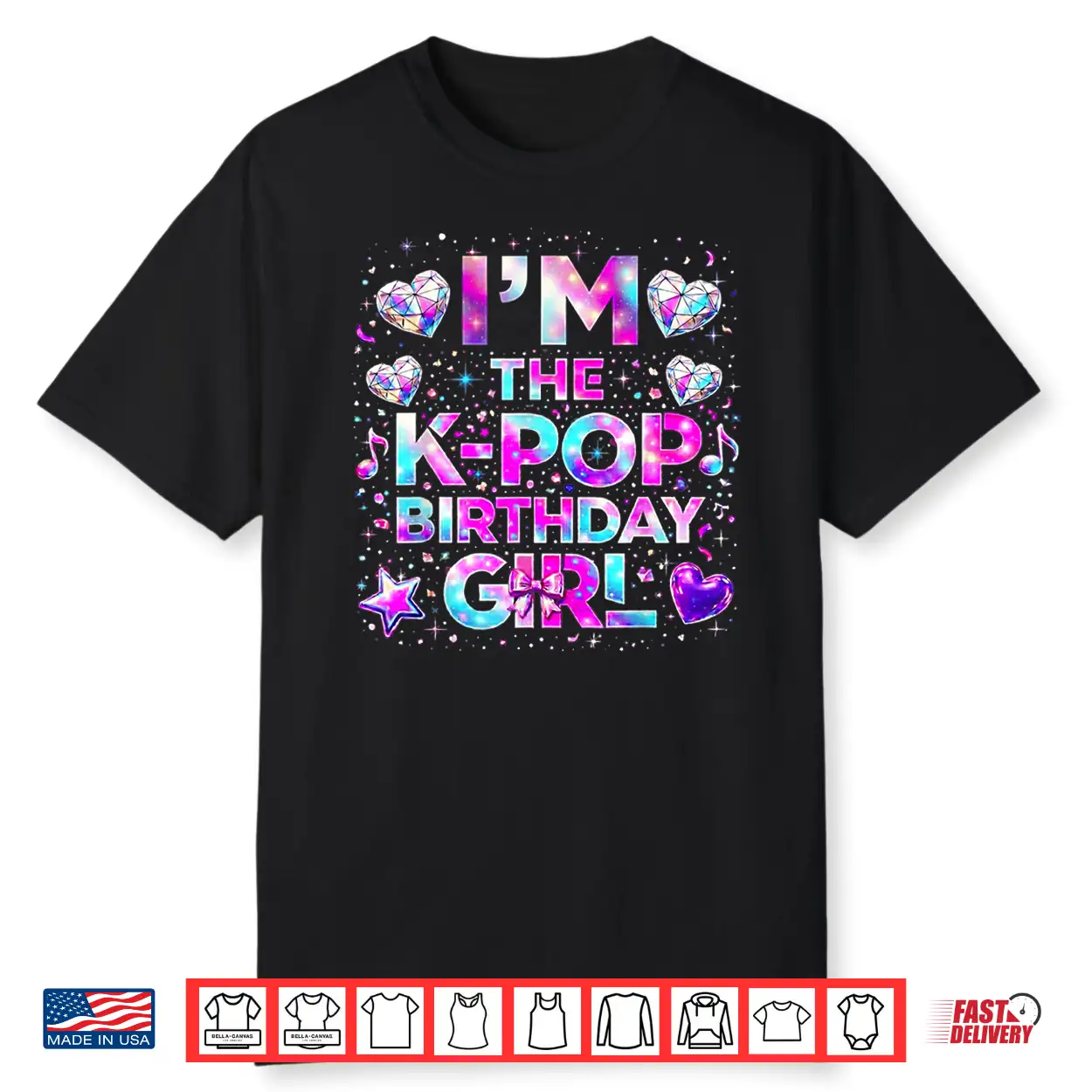 I’M The K Pop Birthday Girls Korean Music Shirt I’M The K Pop Birthday Girls Korean Music Shirt