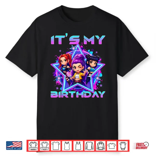 It’S My Birthday Cute Chibi K Pop Birthday K Pop Kids K Pop Shirt