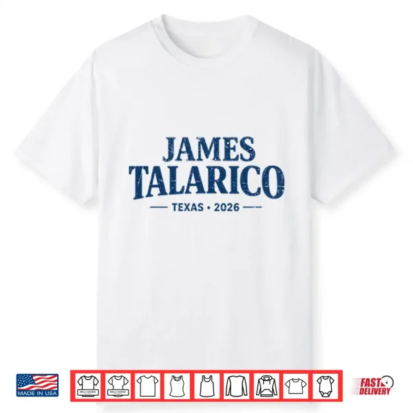 James Talarico 2026 Texas Senate Campaign Shirt