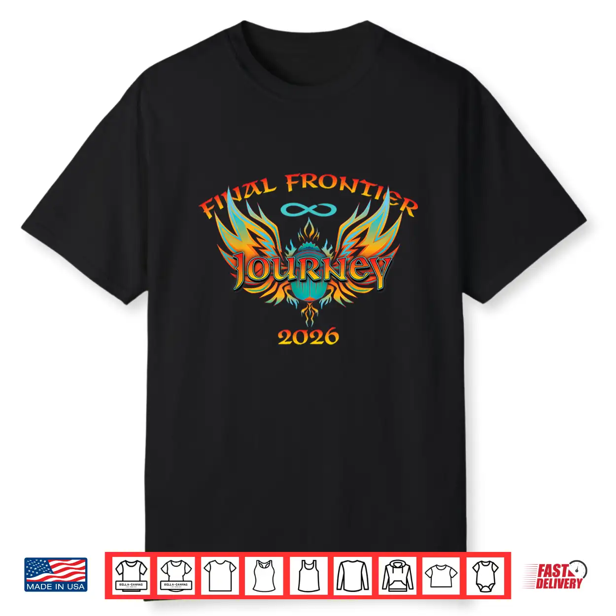 Journey Final Frontier 2026 Shirt Journey Final Frontier 2026 Shirt