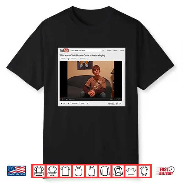 Justin Bieber Cover With You Shirt