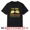 Kids I’M This Many Tacos Second Birthday Party Cinco De Mayo Shirt