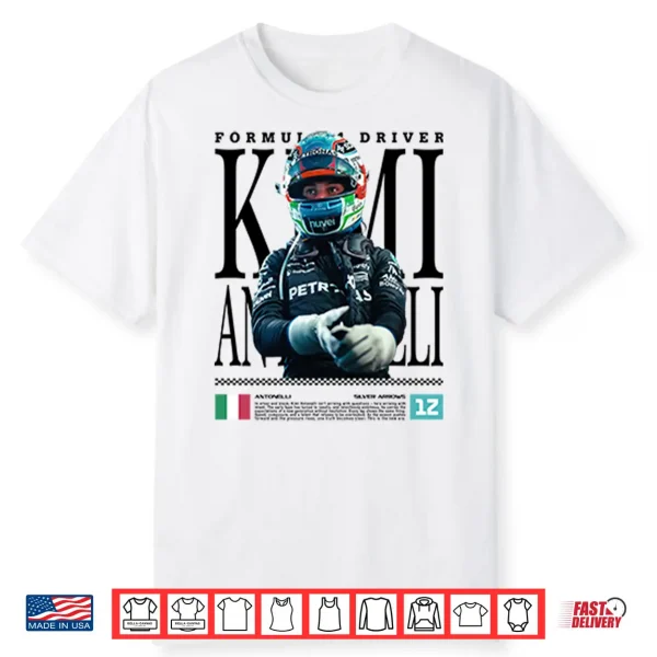 Kimi Antonelli F1 Racing Shirt