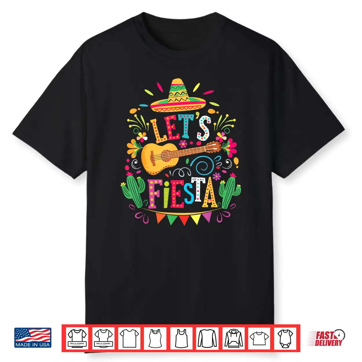 Lets Fiesta Mexican Family Fiesta Squad Cinco De Mayo Kid Shirt Lets Fiesta Mexican Family Fiesta Squad Cinco De Mayo Kid Shirt
