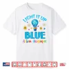 Light It Up Blue Autistic Autism Awareness Professional Shirt