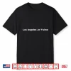 Los Angeles Je Taime Professional Minimalist Modern Shirt