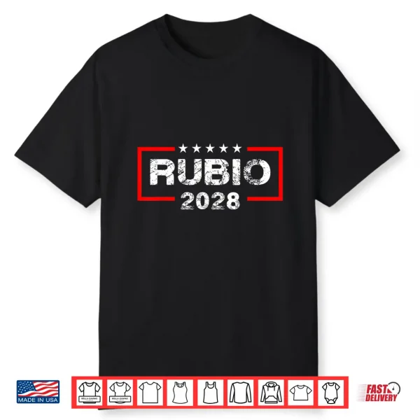 Marco Rubio 2028 President 48 Us Flag Election Campaign 28 Shirt