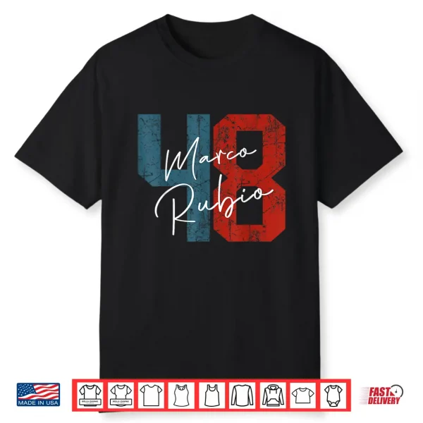 Marco Rubio 2028 President 48 Us Republican Election Retro Shirt