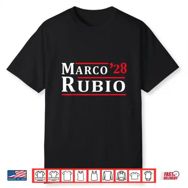 Marco Rubio 2028 President 48 Us Republican Election Vintage Shirt