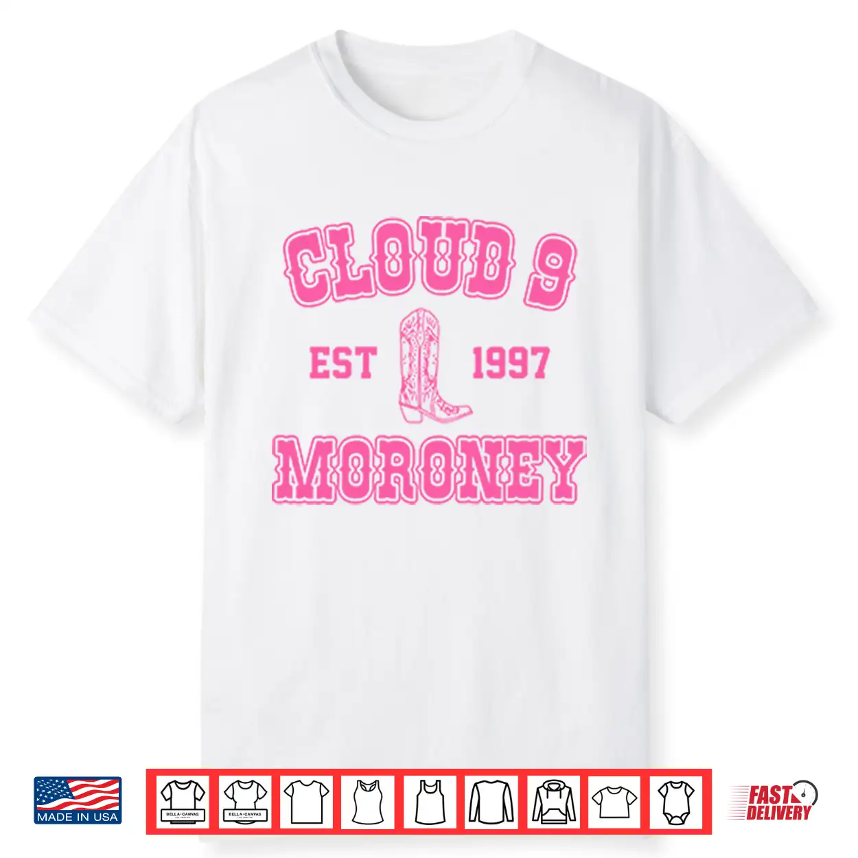 Megan Moroney 2026 Cloud 9 Tour Shirt Megan Moroney 2026 Cloud 9 Tour Shirt