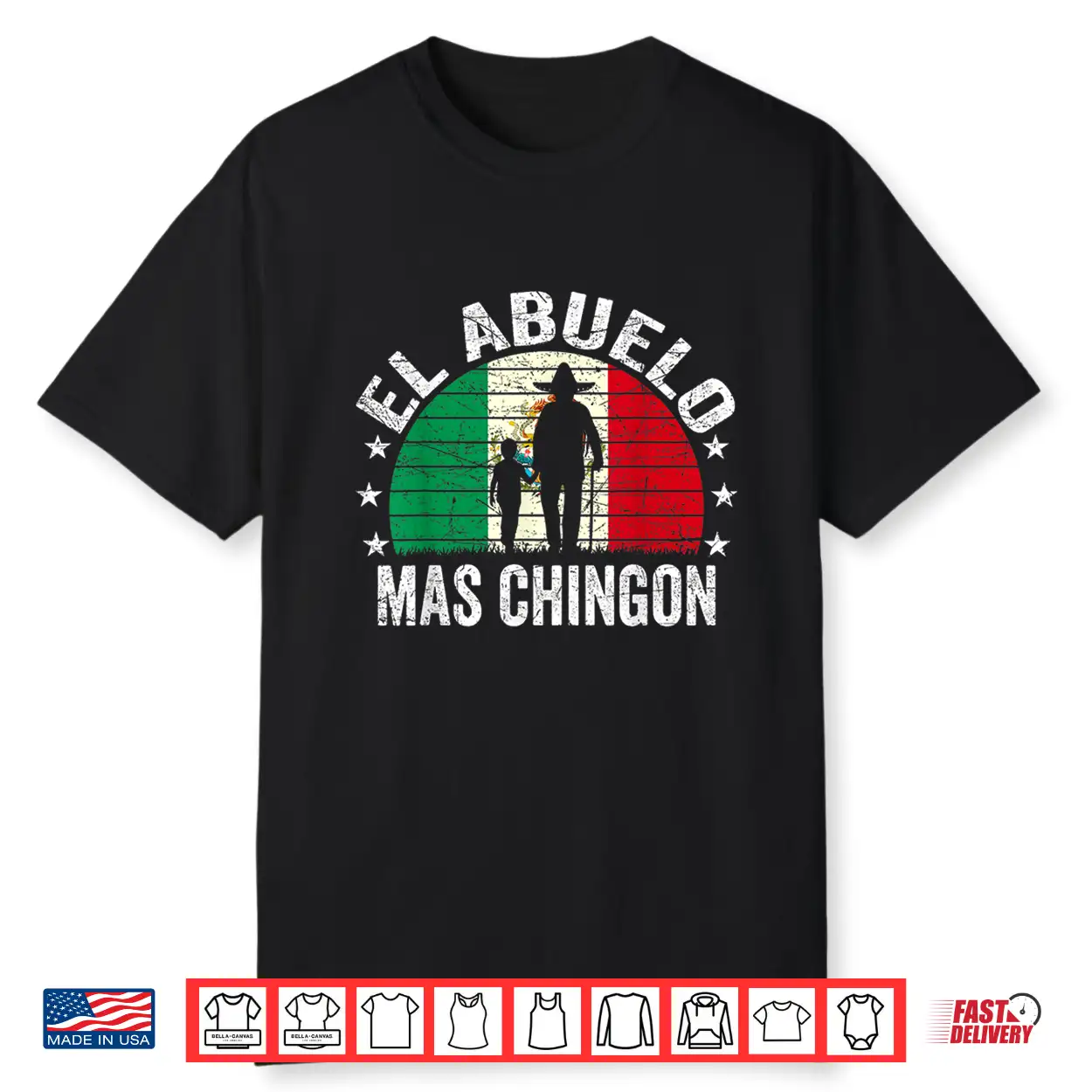 Mens El Abuelo Mas Chingon Mexican Grandpa Cinco De Mayo Flag Shirt Mens El Abuelo Mas Chingon Mexican Grandpa Cinco De Mayo Flag Shirt