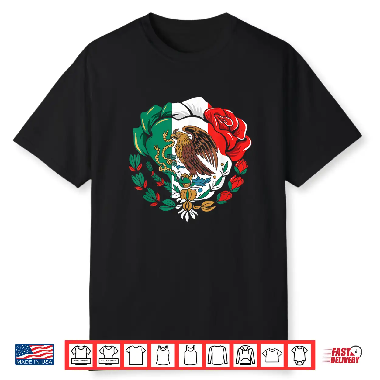 Mexico Boxing Gloves Eagle Flag Patriotic Mexican Pride Shirt Mexico Boxing Gloves Eagle Flag Patriotic Mexican Pride Shirt