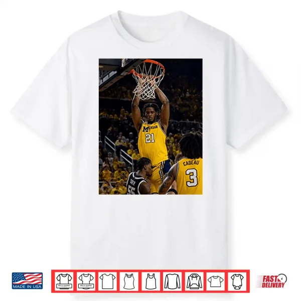 Morez Johnson Dunk Basketball Shirt