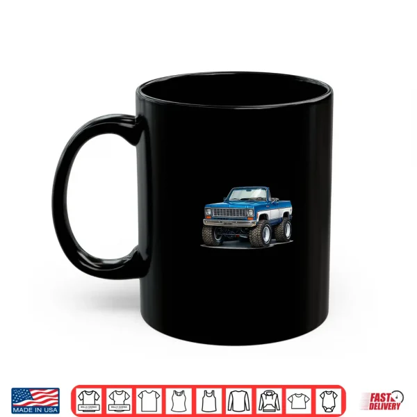 Mug 1973 75 K5 Blazer Off Road Cartoon Lifted Classic 4x4 Truck Shirt