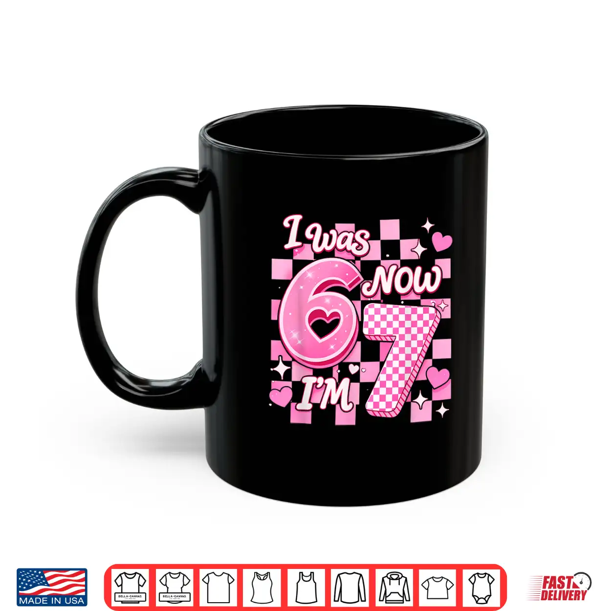 6 7 Years Old Birthday Girl I Was 6 Now I’M 7 67 Meme Kids Shirt 6 7 Years Old Birthday Girl I Was 6 Now I’M 7 67 Meme Kids Shirt