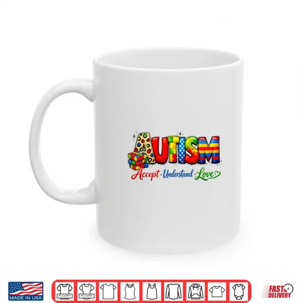 Accept Understand Love Autism Awareness Puzzle Professional Shirt 3 Mug Accept Understand Love Autism Awareness Puzzle Professional Shirt