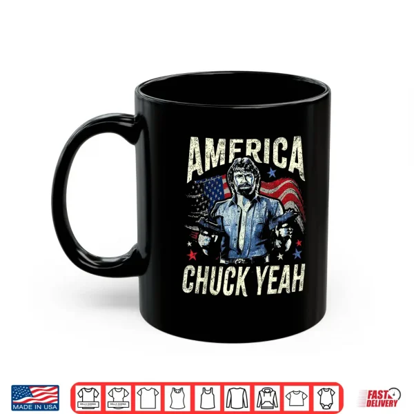 America Chuck Yeah Vintage Flag Shirt 3 Mug America Chuck Yeah Vintage Flag Shirt