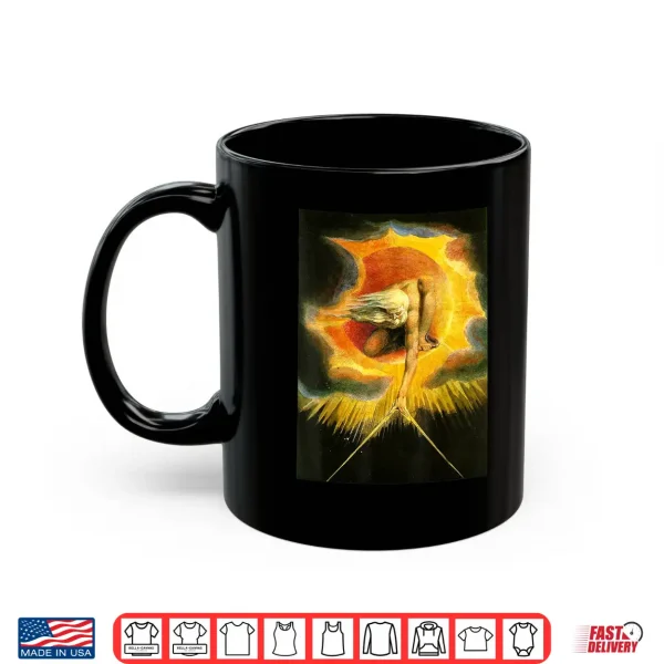 Mug Ancient of Days Painting by William Blake Seventeen Ninety Four Shirt
