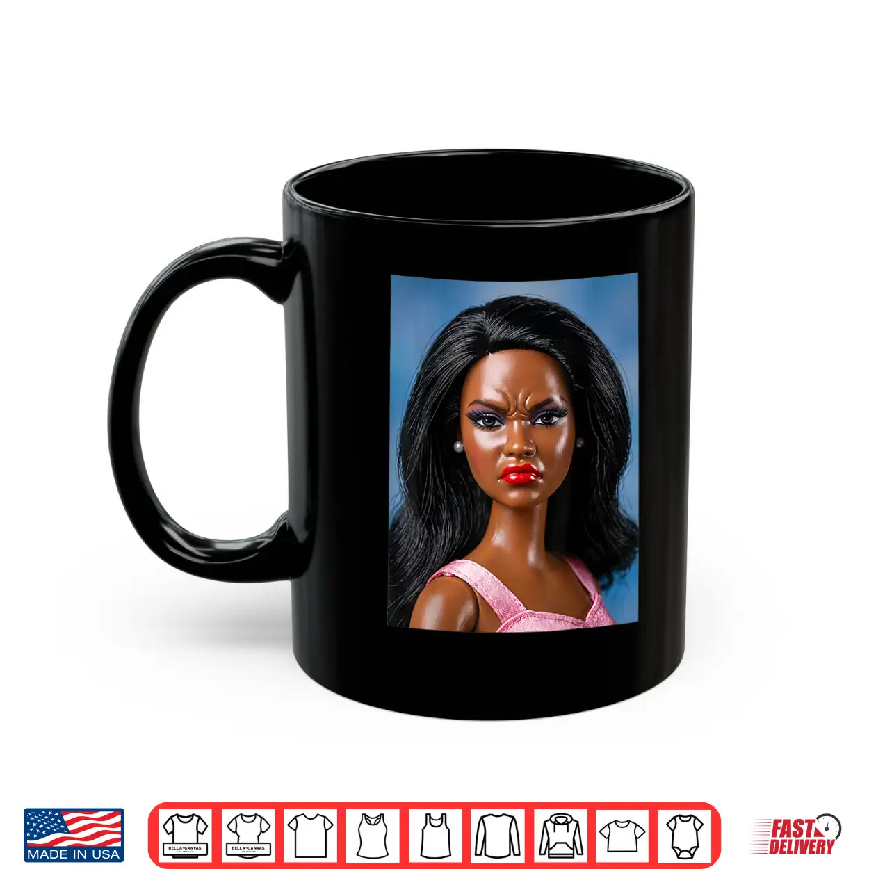 Angry Disgusted Black Doll Face Meme Reaction Meme Funny Shirt Angry Disgusted Black Doll Face Meme Reaction Meme Funny Shirt