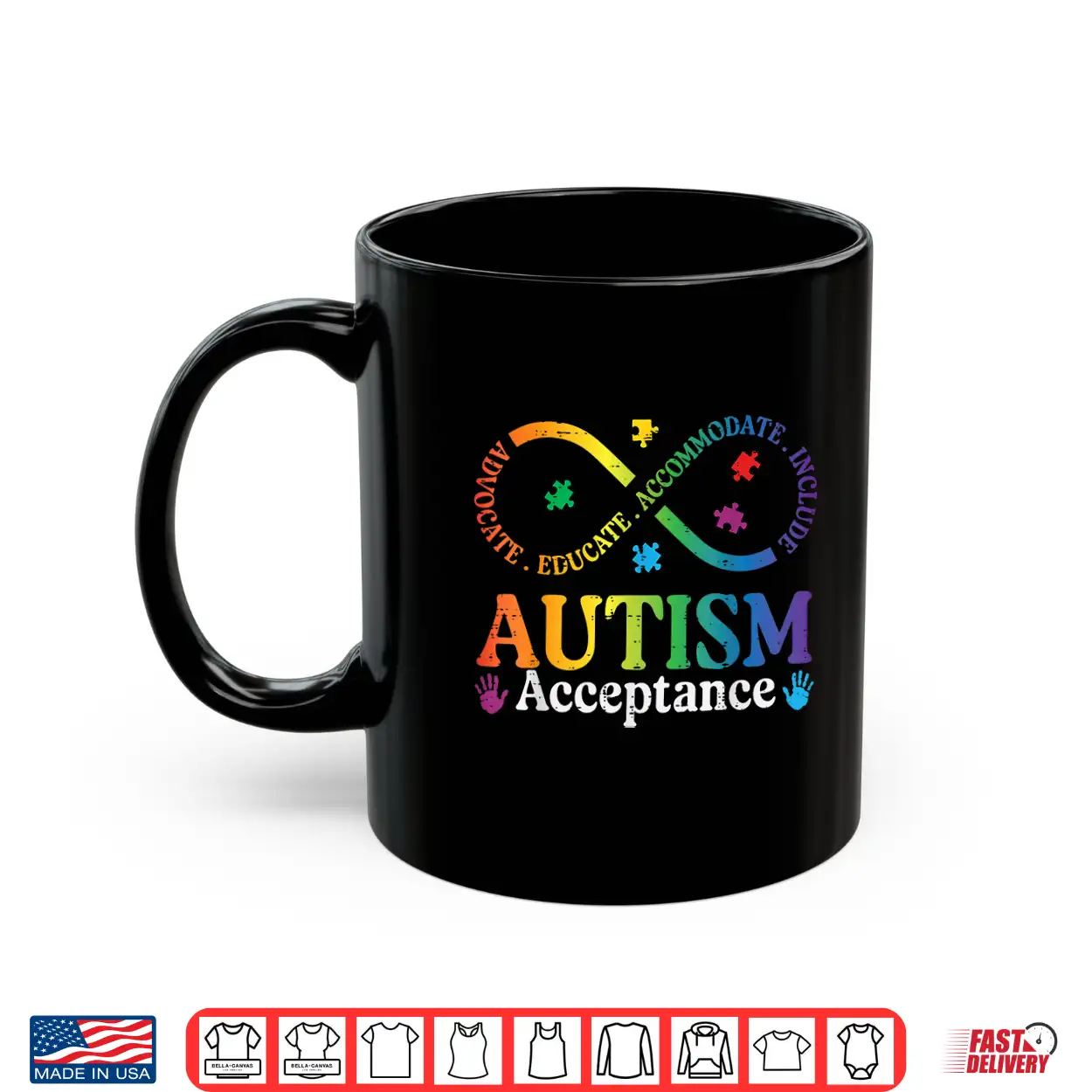 Autism Infinity Sign Asd Awareness Acceptance Graphic Shirt Autism Infinity Sign Asd Awareness Acceptance Graphic Shirt