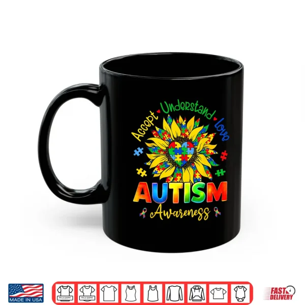 Mug Autism Sunflower Autism Awareness Sunflower Professional Shirt