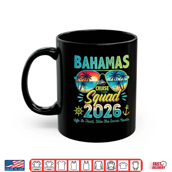 Mug Bahamas Cruise Squad 2026 Family Matching Vacation Shirt