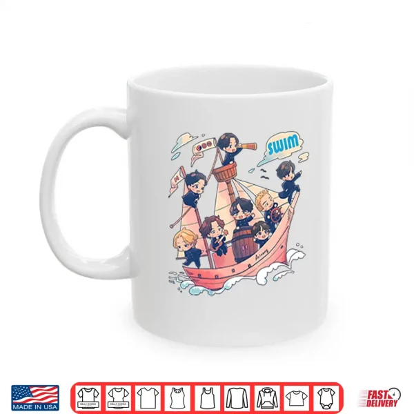 Mug Bangtan Arirang Swim Track Shirt