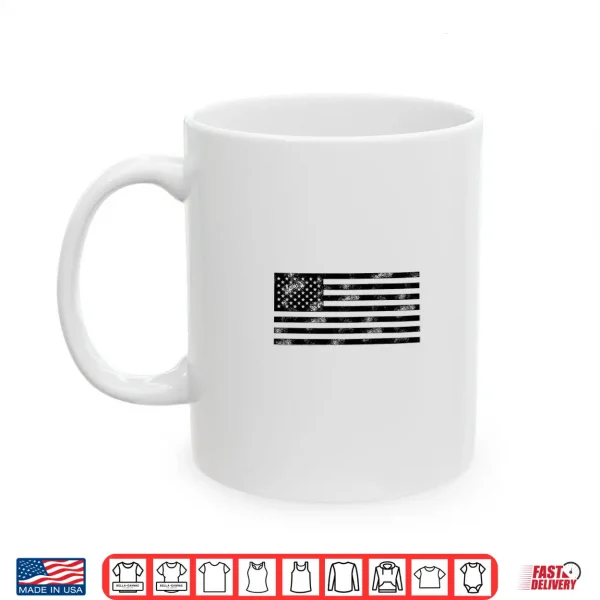 Black Grunge Distressed Flag Professional Graphic Shirt 3 Mug Black Grunge Distressed Flag Professional Graphic Shirt