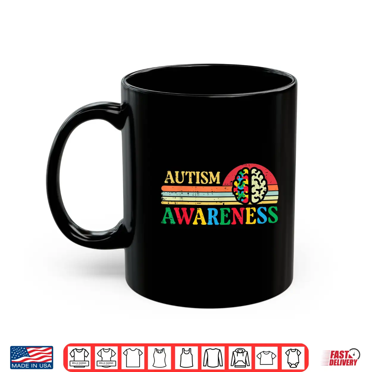 Brain Puzzle Retro Autism Awareness Asd Modern Graphic Shirt Brain Puzzle Retro Autism Awareness Asd Modern Graphic Shirt