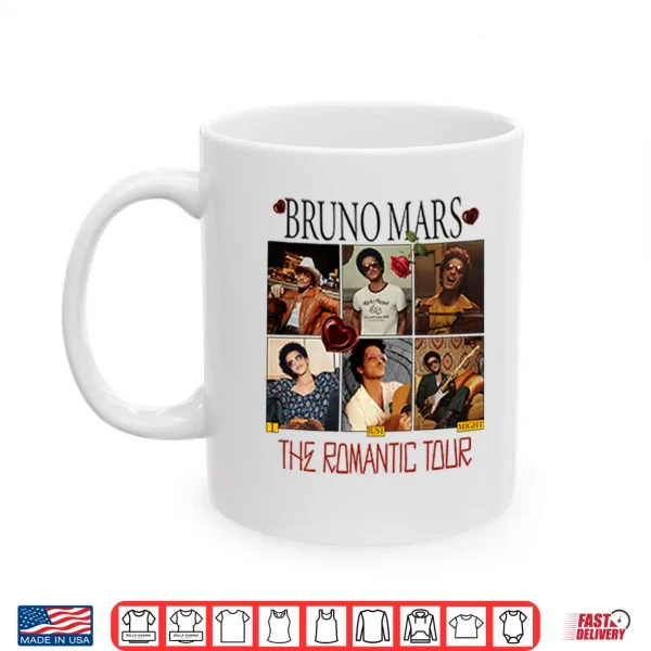 Bruno Mars The Romantic Tour Shirt 3 Mug Bruno Mars The Romantic Tour Shirt