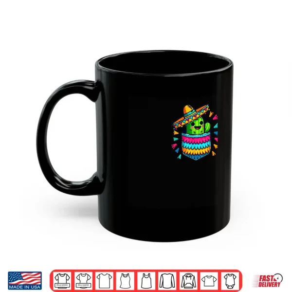 Cactus Pinata Pocket Cinco De Mayo Mexican Party Cute Boys Shirt 3 Mug Cactus Pinata Pocket Cinco De Mayo Mexican Party Cute Boys Shirt