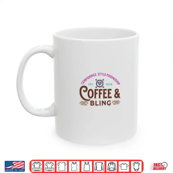 Coffee And Bling Premium Tri Blend Shirt 3 Mug Coffee and Bling Premium Tri Blend Shirt