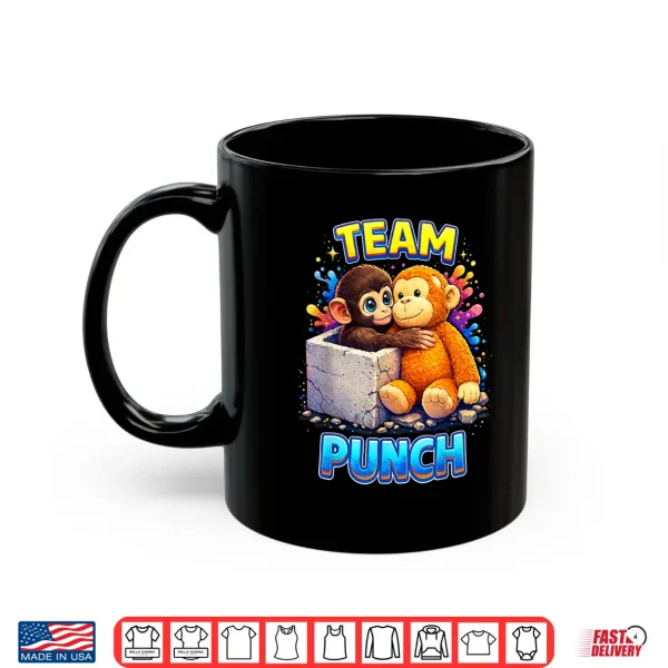 Mug Cute Baby Monkey Named Punch Shirt Punch Monkey Supporter Shirt