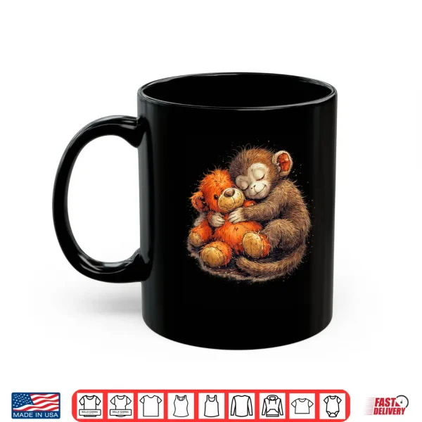 Mug Cute Baby Monkey Punch Team Punch Shirt