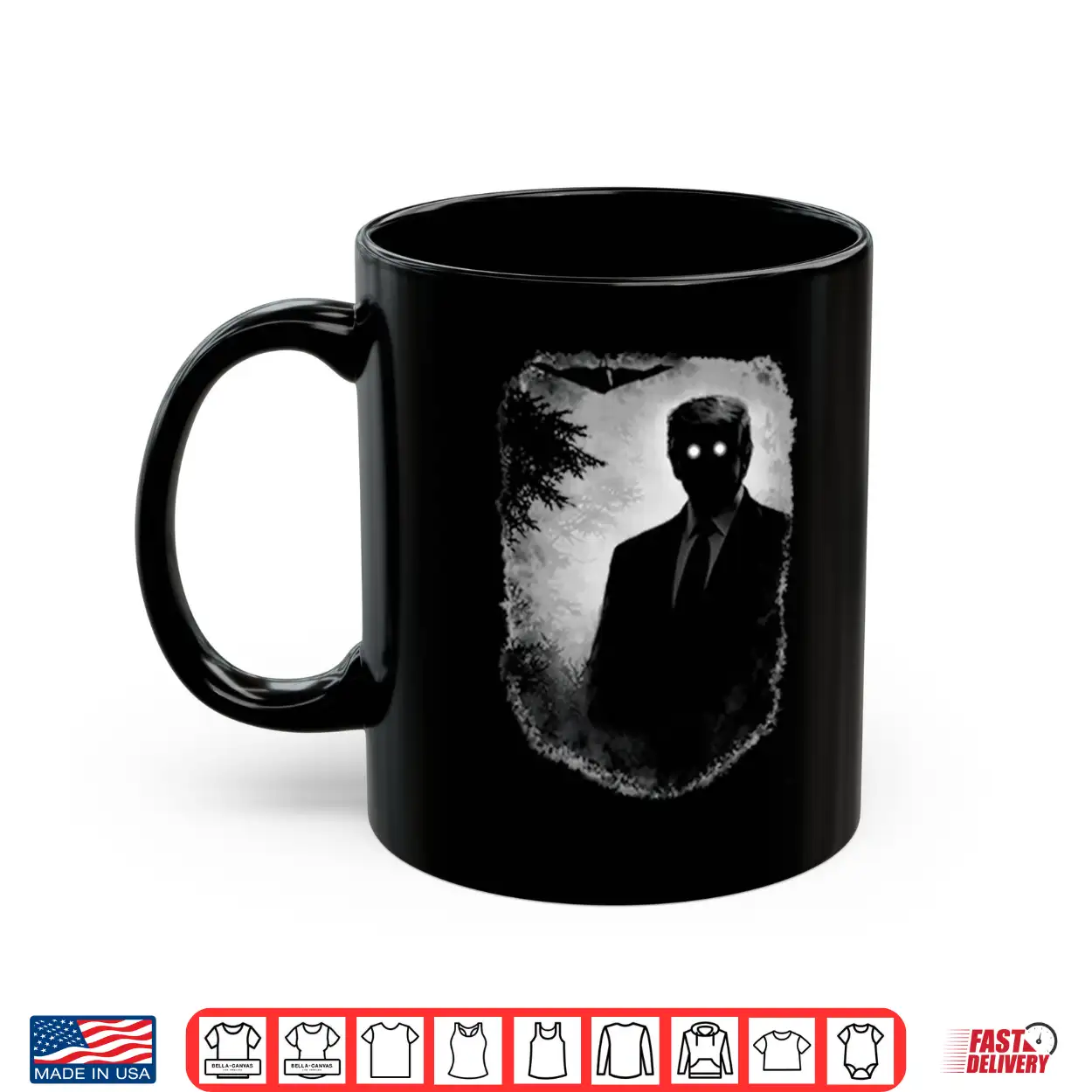 Dark Shadow Figure Mysterious Silhouette Trump Shirt Dark Shadow Figure Mysterious Silhouette Trump Shirt