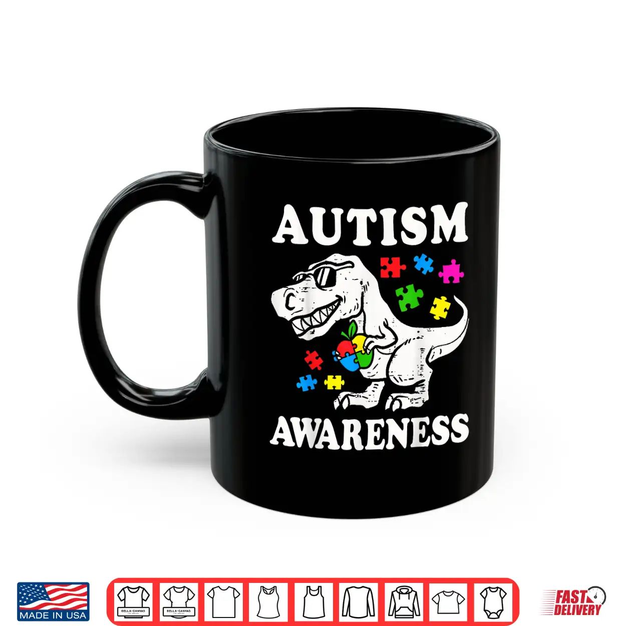 Dino T Rex Dinosaur Puzzle Autism Awareness Modern Graphic Shirt Dino T Rex Dinosaur Puzzle Autism Awareness Modern Graphic Shirt