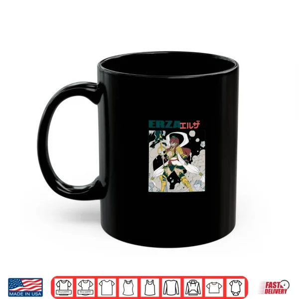 Mug Fairy Tail Ezra Fight Scene Illustration Fantasy Anime Shirt