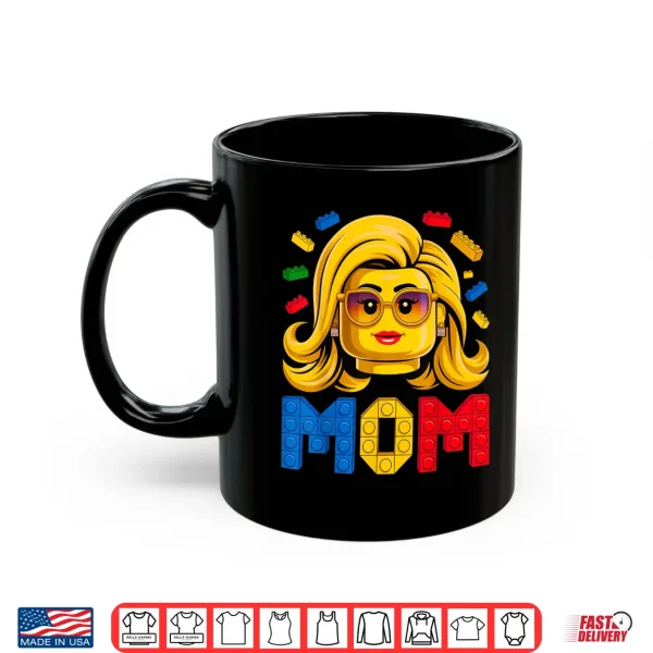 Mug Family Mom Master Builder Building Bricks Blocks Mothers Day Shirt