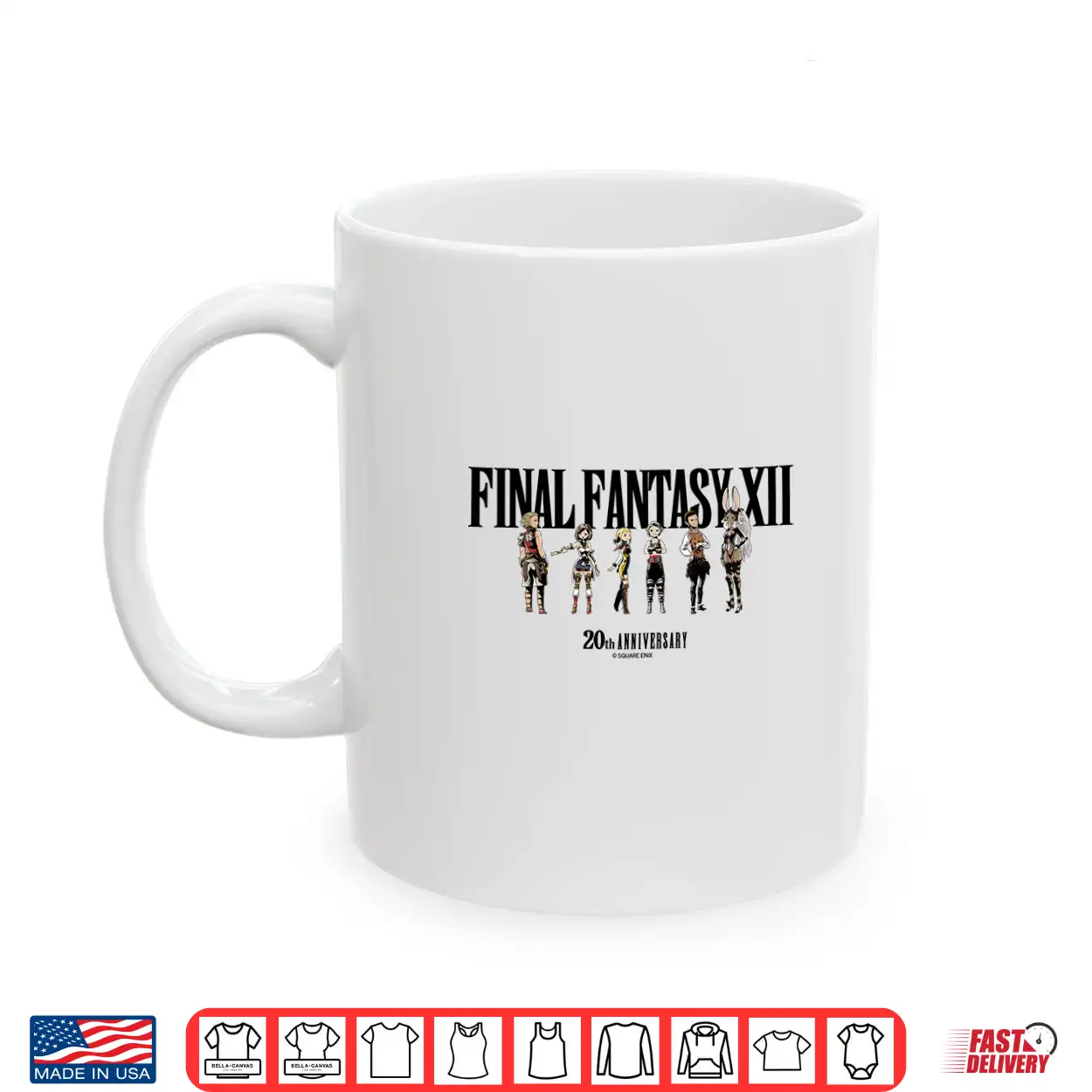 Final Fantasy Annivasary Collection Ffxii Special Art Shirt Final Fantasy Annivasary Collection Ffxii Special Art Shirt