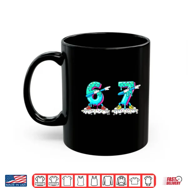 Mug Funny 67 Meme Six Seven 6 7 Meme Baseball Ice Cream Drip Shirt