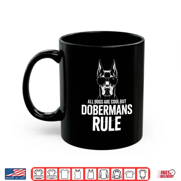 Mug Funny Doberman Art for Men Women Kids Doberman Pinscher Shirt