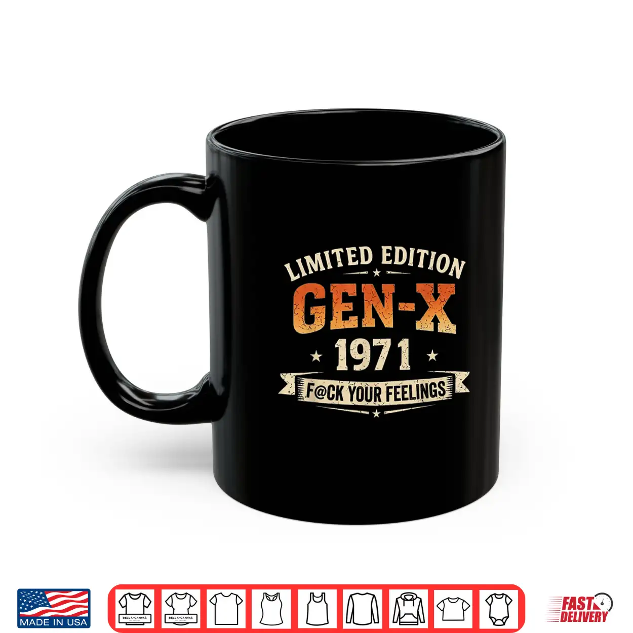 Gen X 1971 Limited Edition Vintage Retro Birthday Humor Shirt Gen X 1971 Limited Edition Vintage Retro Birthday Humor Shirt